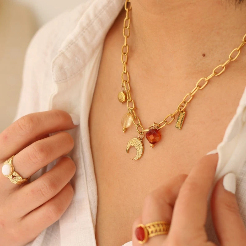 4. Créer ton collier Personnalisé - Chaîne Cordage fine