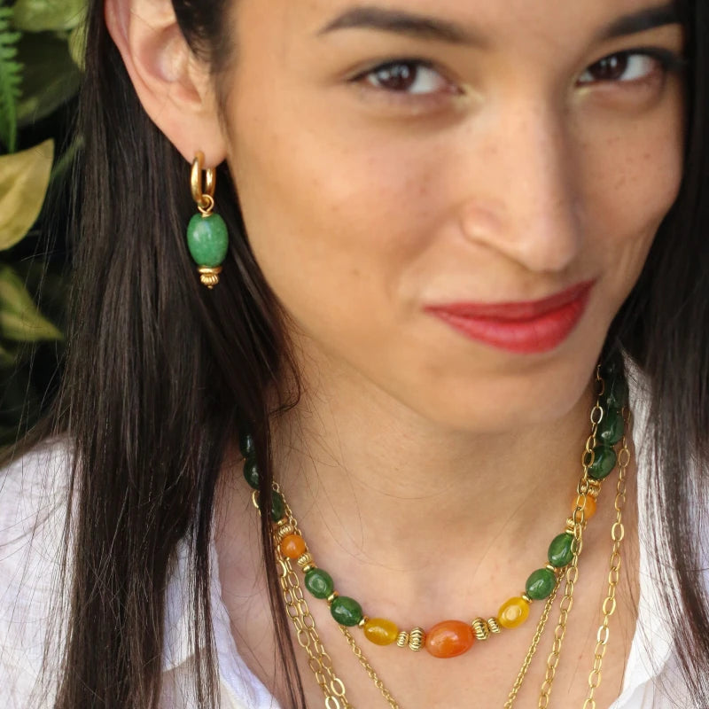 Anneaux Aventurine