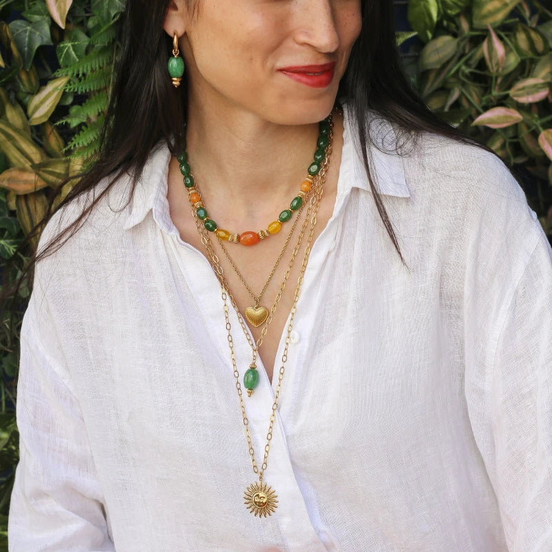 Anneaux Aventurine