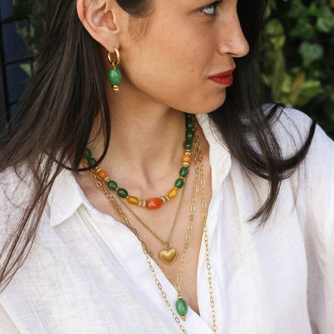 Anneaux Aventurine