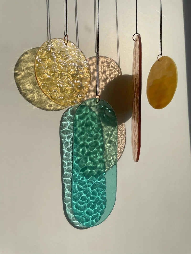 Pastell Wandbehang im Art Déco Stil