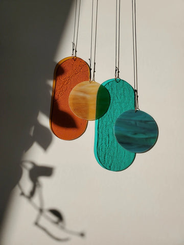 Wandbehang im Art Déco Stil