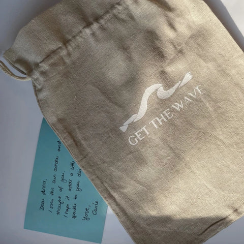Geschenkverpackung mit persönlicher Nachricht