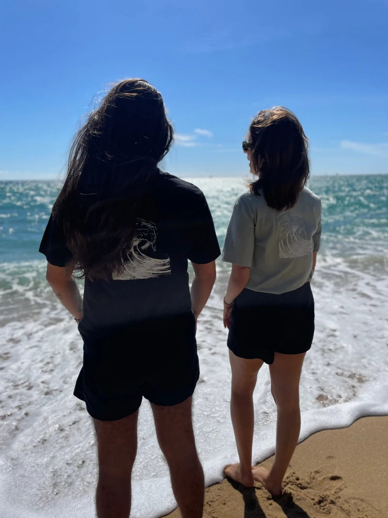 GET THE WAVE Oversize T-Shirt