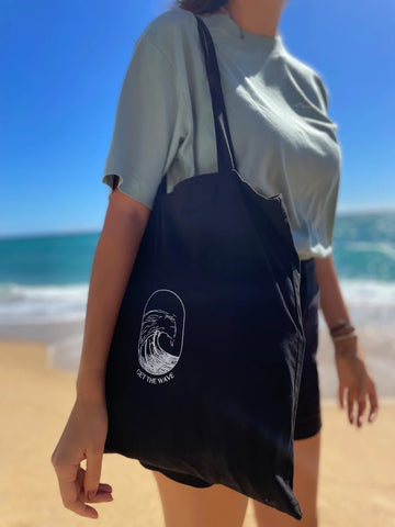 GET THE WAVE Oversize T-Shirt