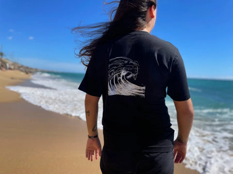 GET THE WAVE Oversize T-Shirt