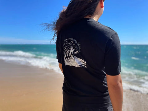 GET THE WAVE Oversize T-Shirt