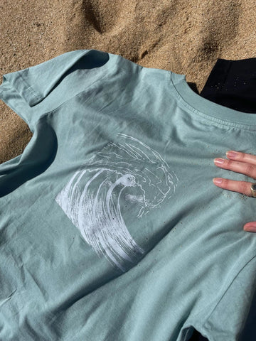 GET THE WAVE Oversize T-Shirt