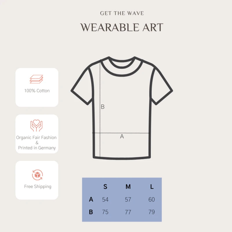 GET THE WAVE Oversize T-Shirt