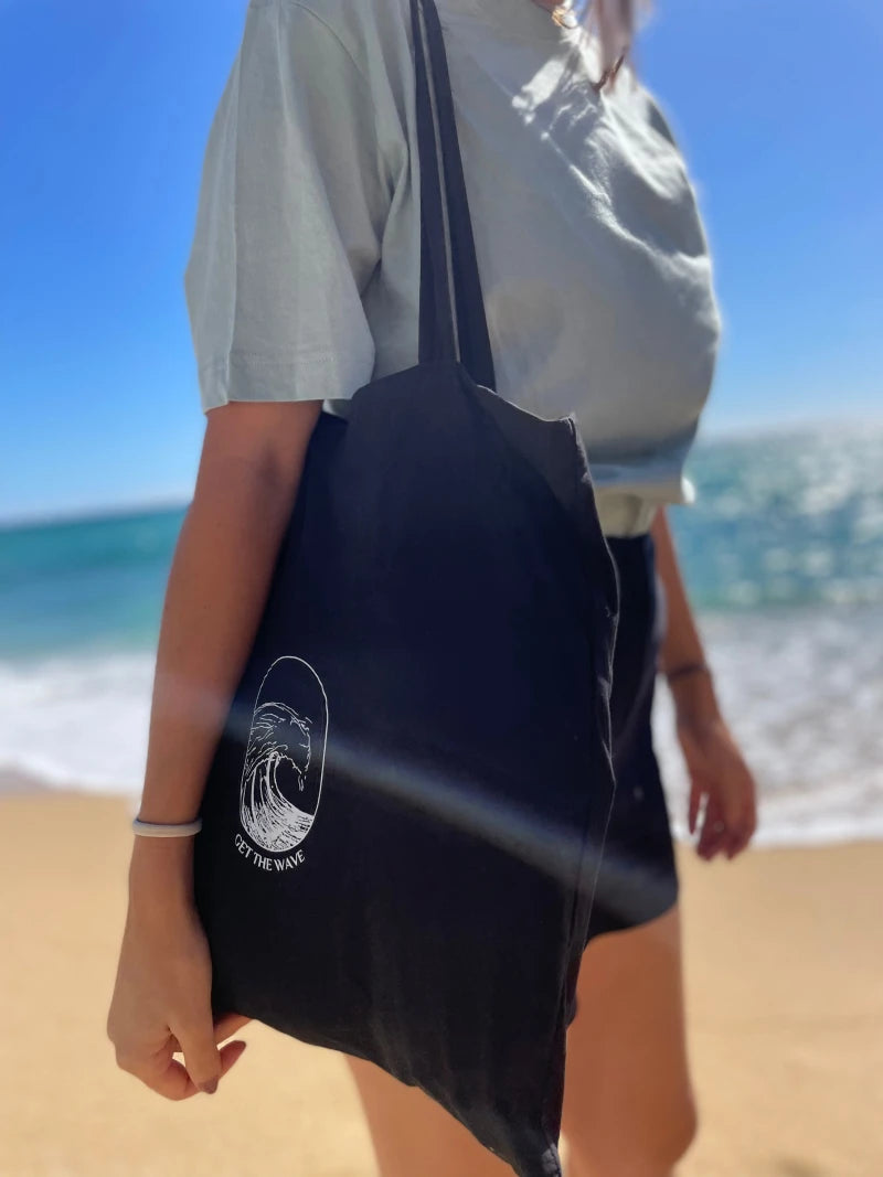 GET THE WAVE Stofftasche mit langen Trägern