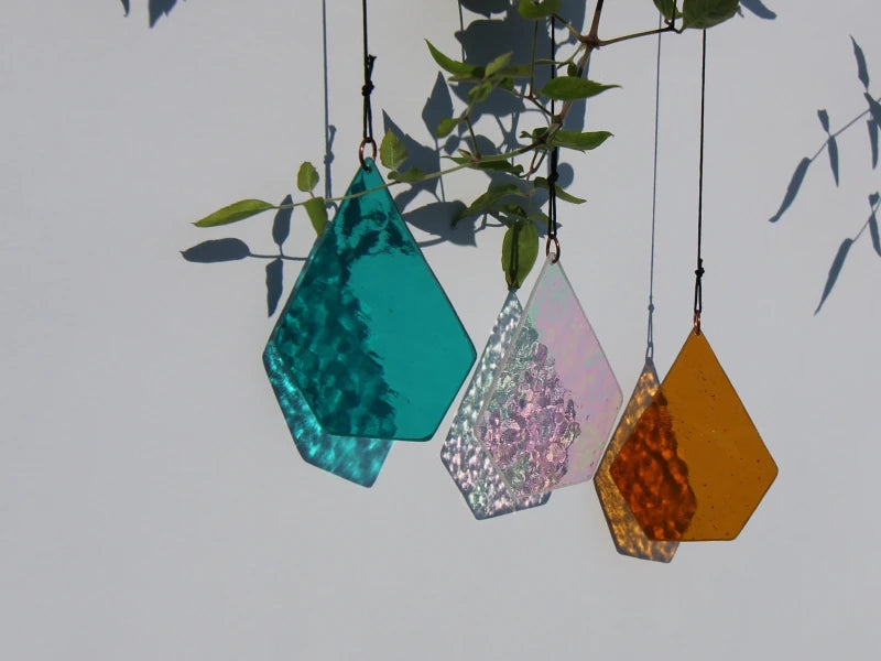 Glas-Sonnenfänger Geometrischer Tropfen