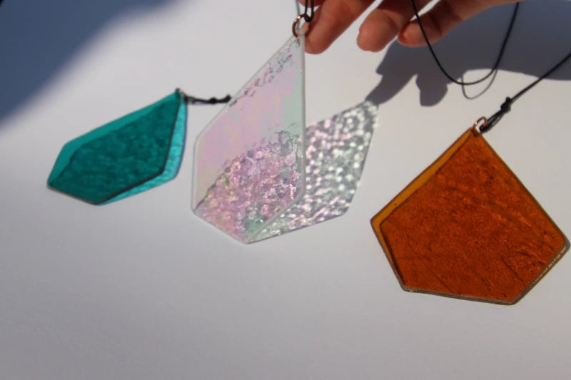 Glas-Sonnenfänger Geometrischer Tropfen
