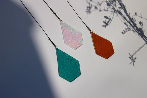Glas-Sonnenfänger Geometrischer Tropfen