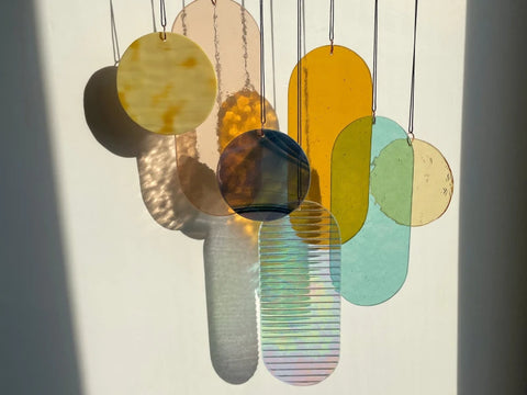 Großer Wandbehang im Art Déco Stil