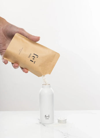 Kit Découverte – Recharge de Poudre Nettoyante 50g & Flacon à remplir