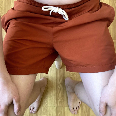 Le short de bain recyclé