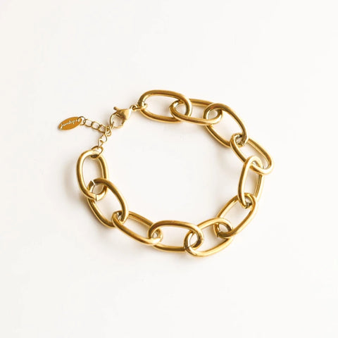 Bracelet chaîne Maillon doré