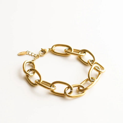 Bracelet chaîne Maillon doré