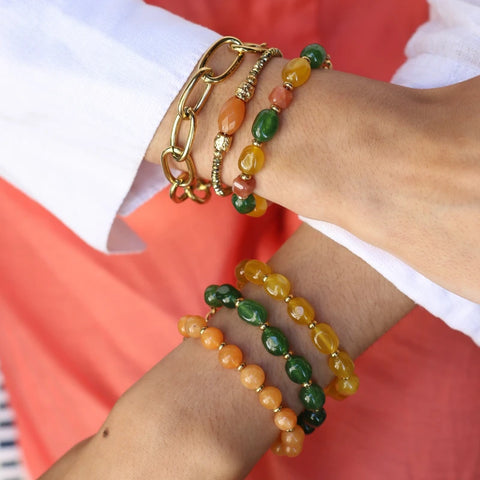Bracelet chaîne Maillon doré