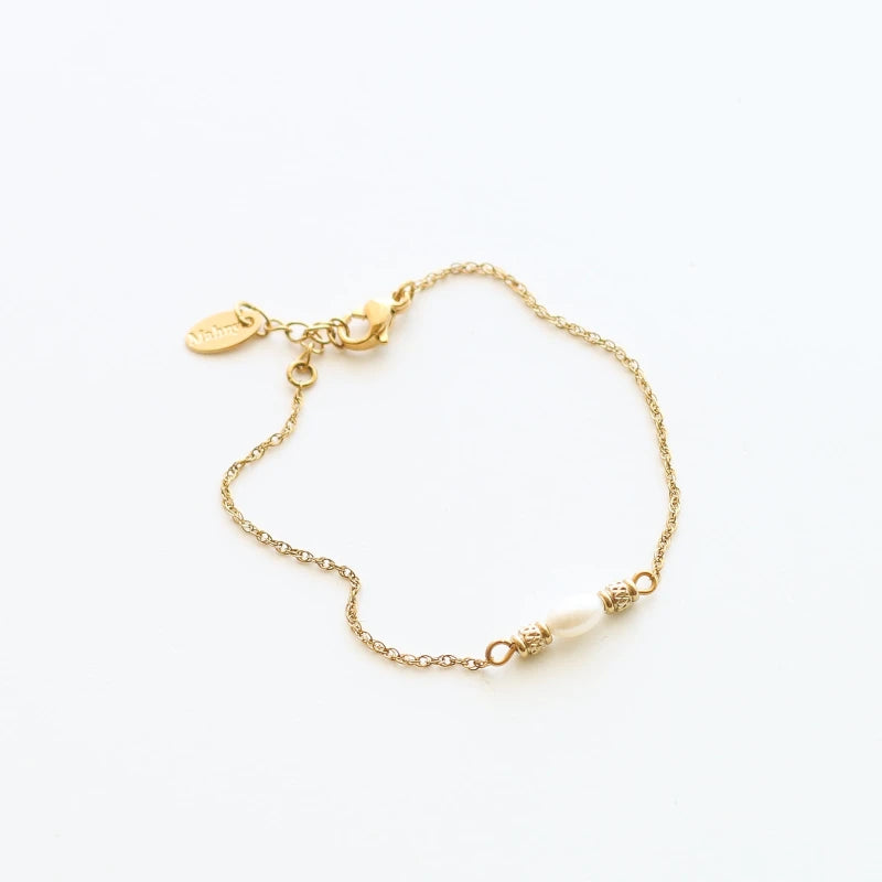 Bracelet fin Perle d'eau douce