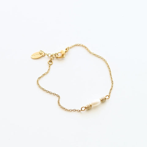 Bracelet fin Perle d'eau douce