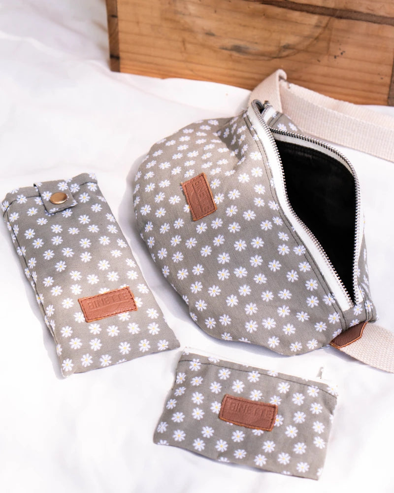Sac banane Binette L Marguerite - Vert