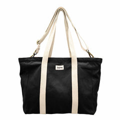 Sac cabas à langer multi-poche taille XL Noir - Joe
