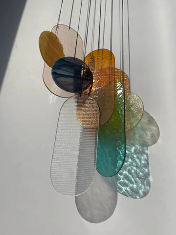 Großer Wandbehang im Art Déco Stil