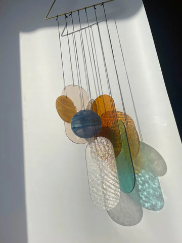 Großer Wandbehang im Art Déco Stil