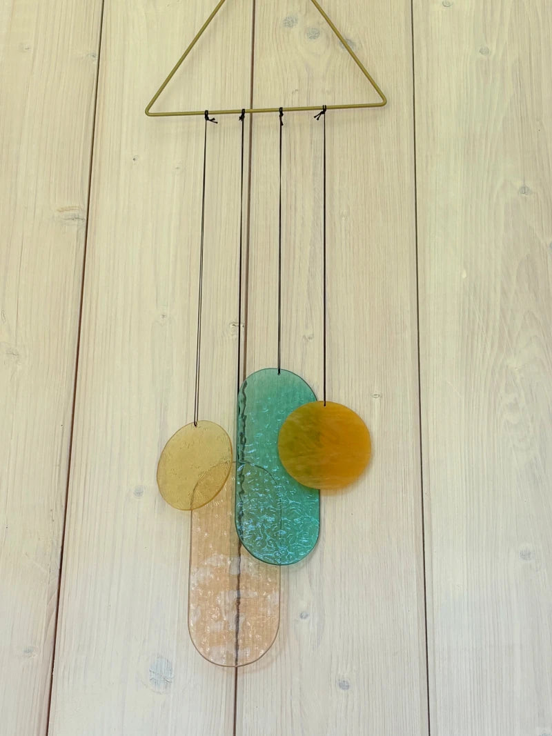 Pastell Wandbehang im Art Déco Stil