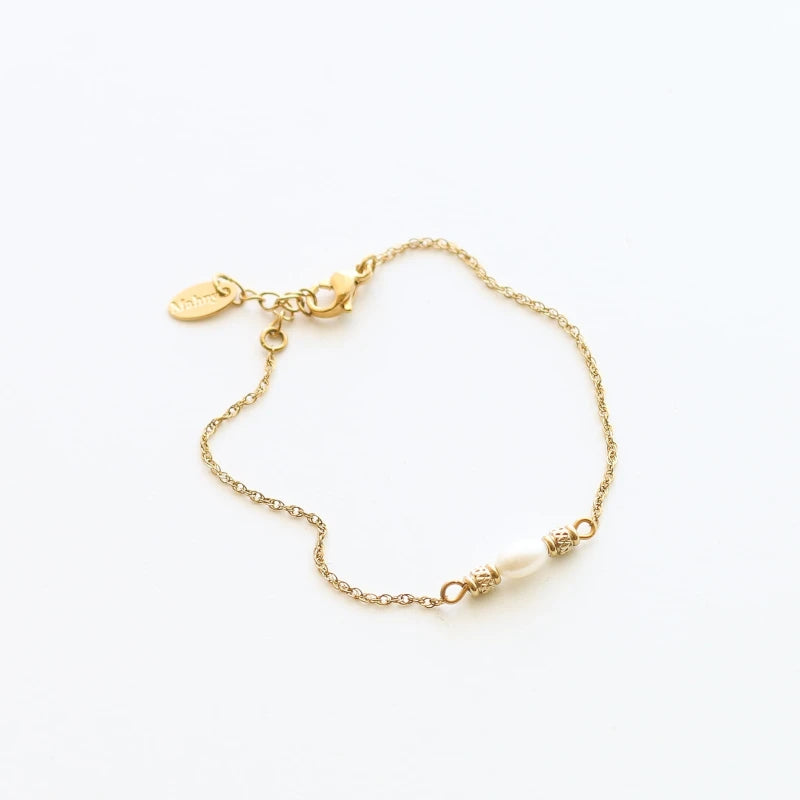 Bracelet fin Perle d'eau douce