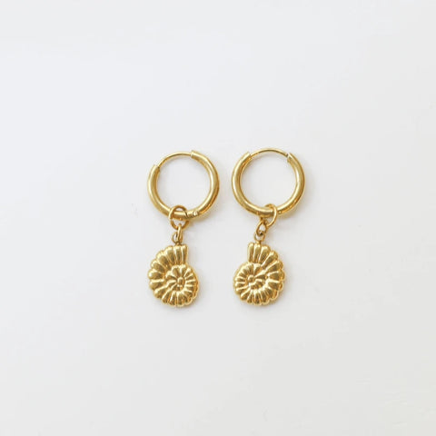 Boucles anneaux mini Ammonite
