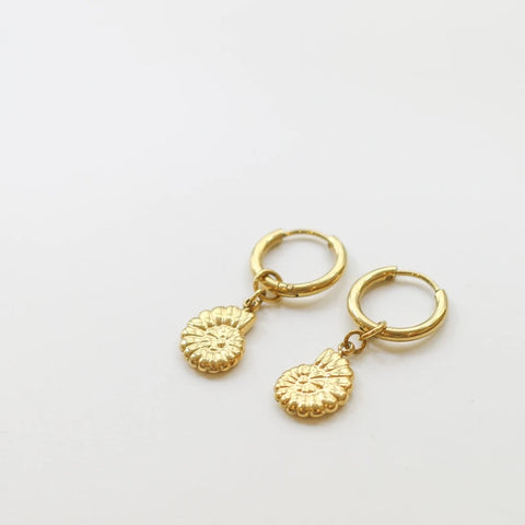 Boucles anneaux mini Ammonite