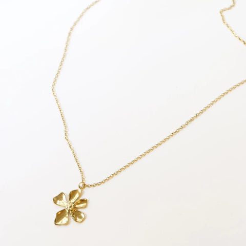 Collier long Fleur