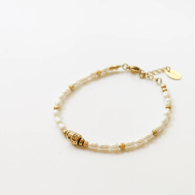 Bracelet perlé Perle d'eau douce