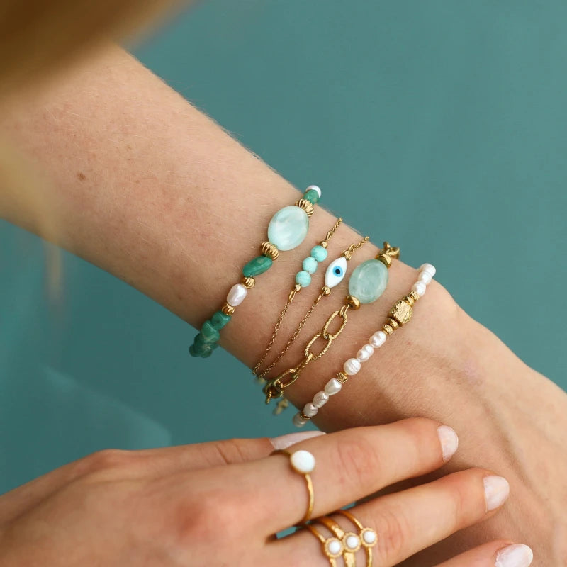 Bracelet perlé Perle d'eau douce