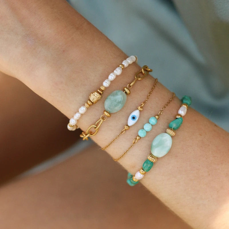 Bracelet perlé Perle d'eau douce
