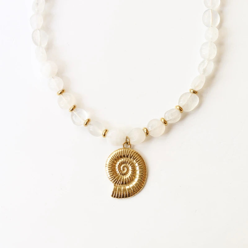 Collier Pierre de Lune Solar