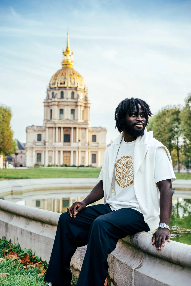 Sweat Unisex Fleur de Vie en Coton Bio