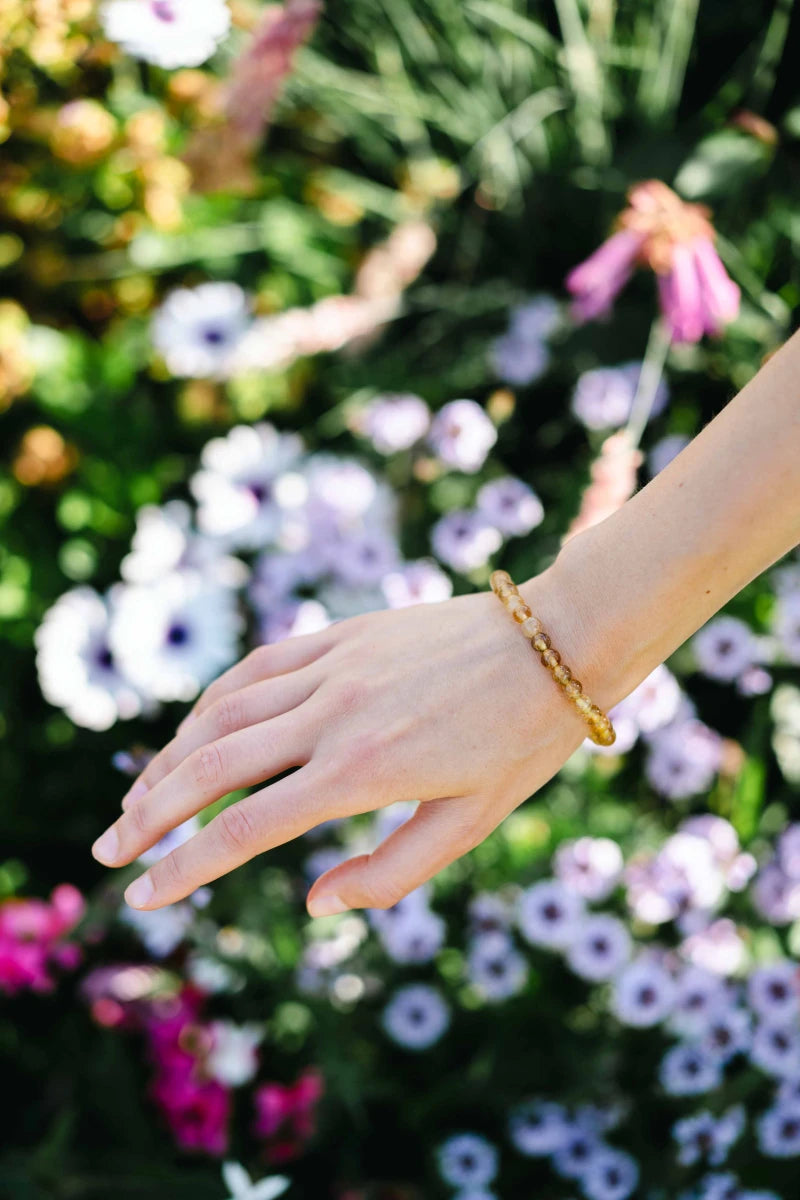 Bracelet Chakra du Plexus Solaire en Citrine