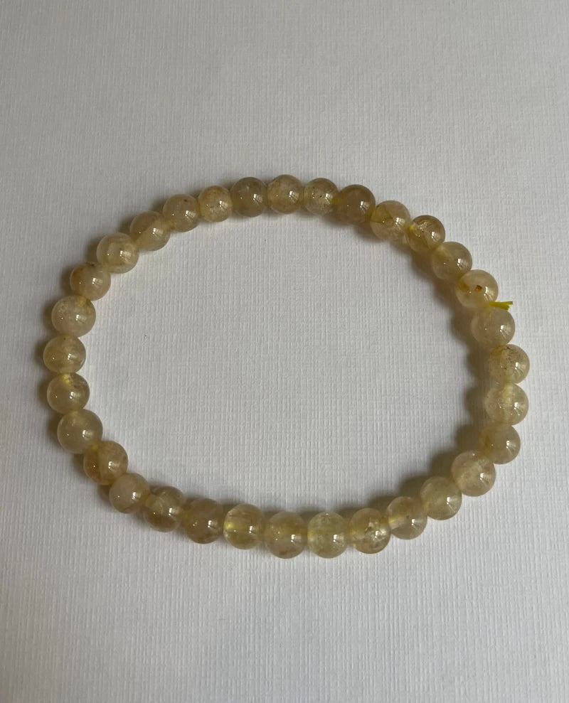 Bracelet Chakra du Plexus Solaire en Citrine