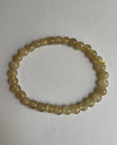 Bracelet Chakra du Plexus Solaire en Citrine