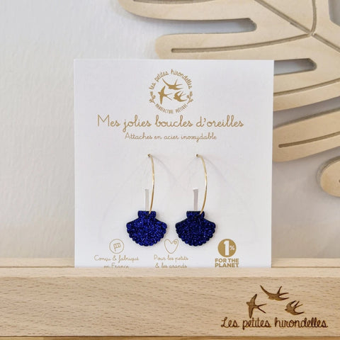 Créoles pailletées - Coquillages