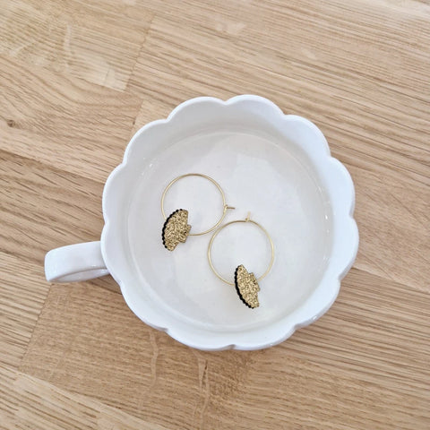 Créoles pailletées - Coquillages