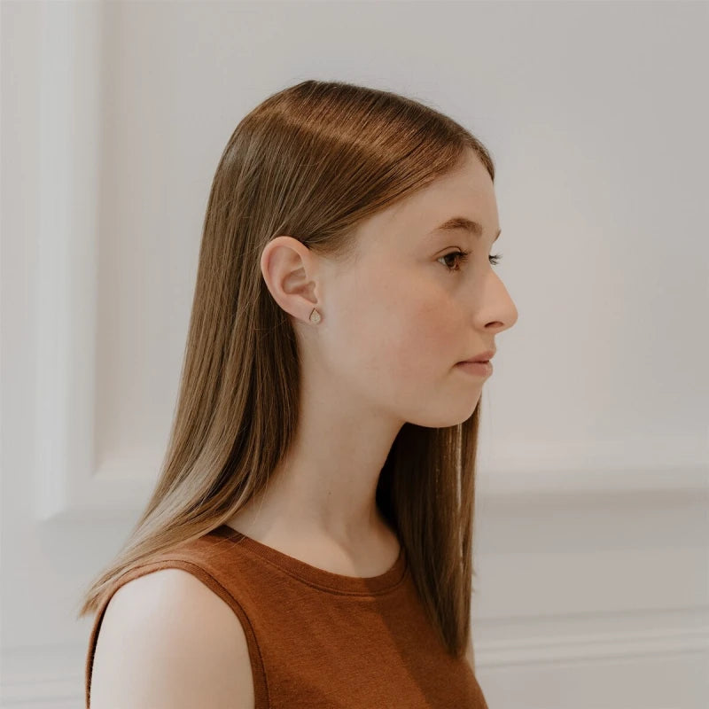 Boucles d'oreilles en bois - Feuilles
