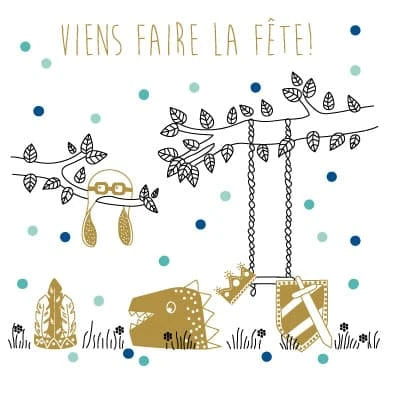 Cartes anniversaire - Déguisements