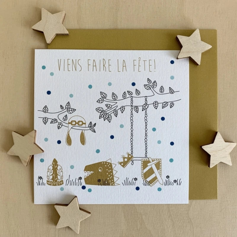 Cartes anniversaire - Déguisements