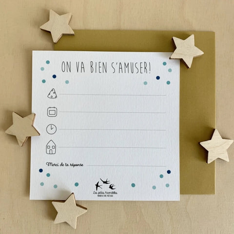 Cartes anniversaire - Déguisements