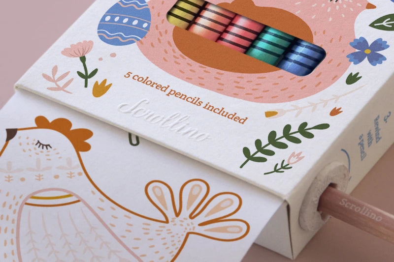 Scrollino Easter Coloring