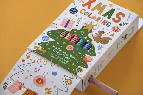 Scrollino XMAS Coloring